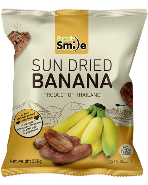 SUN DRIED BANANA 250g