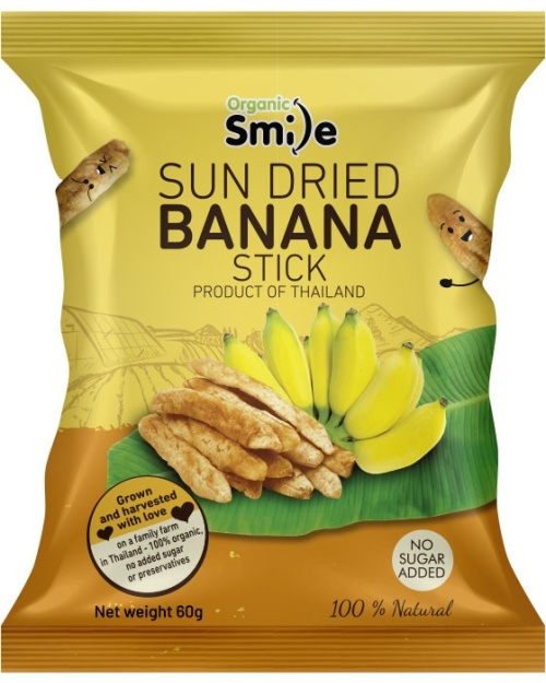 SUN DRIED BANANA STICK 60g